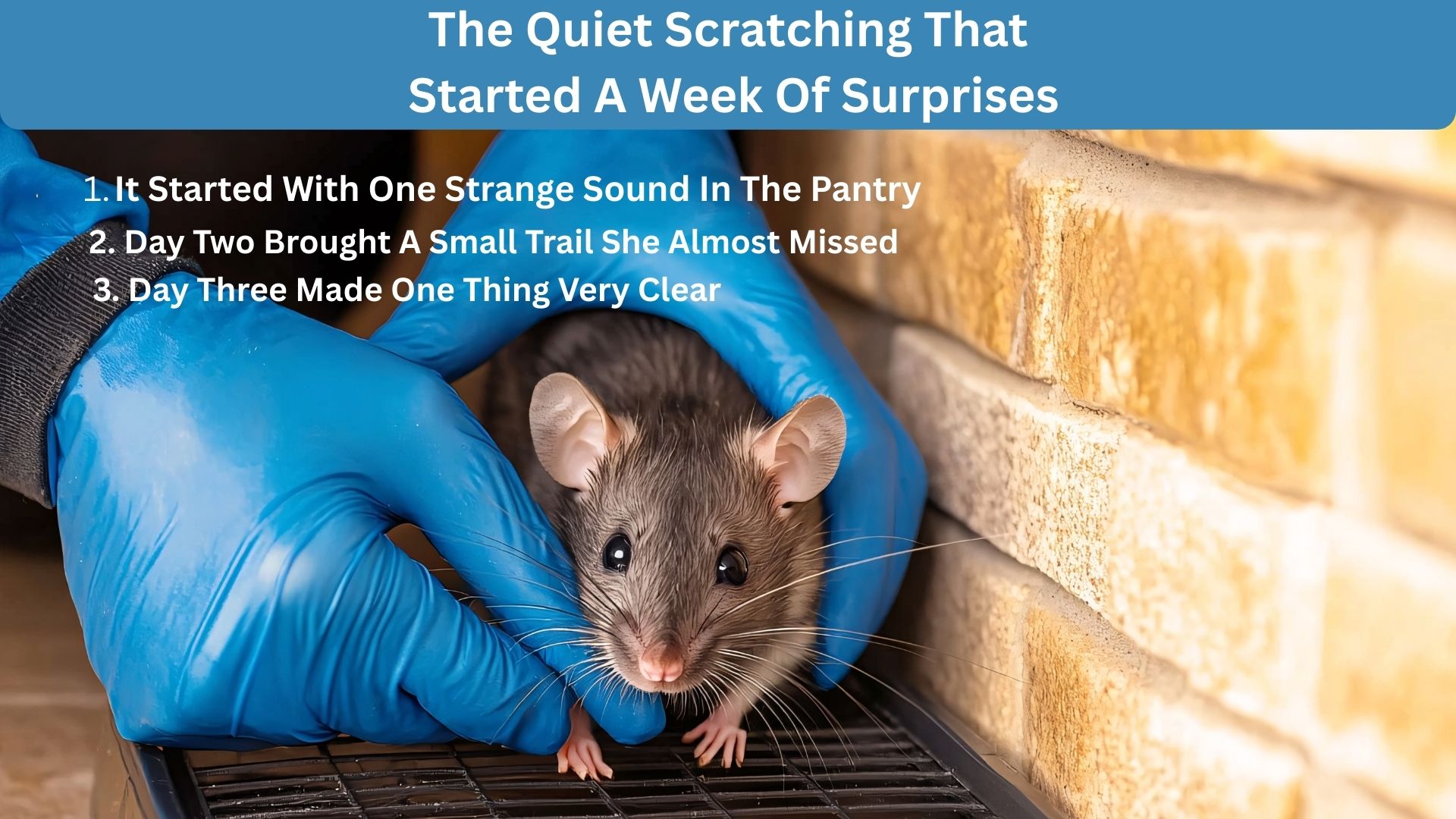 Rat infestation Cambrian park