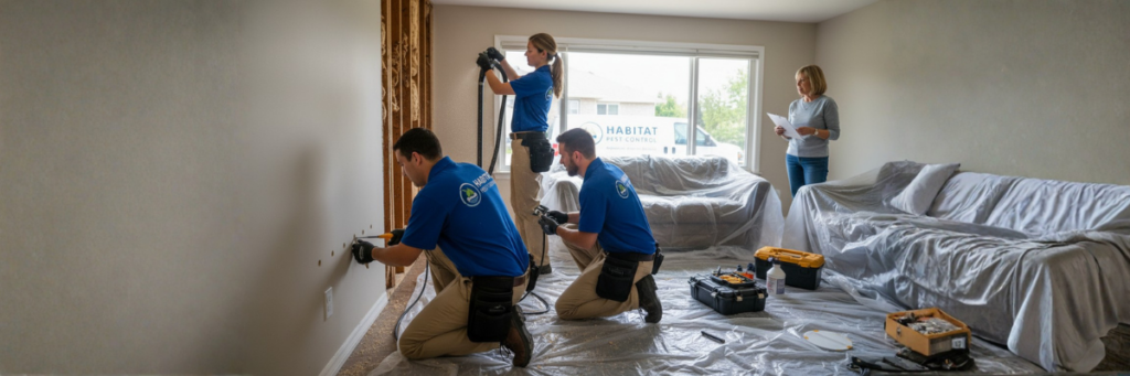 Termite treatment services in California